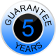 5 Yr Warranty